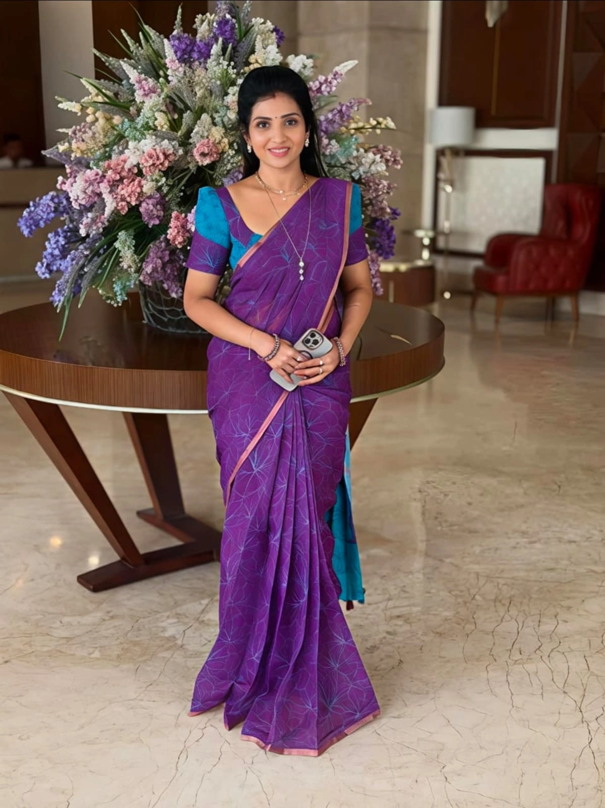 Linen Cotton Saree
